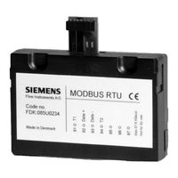 Siemens FDK-085U0234 Instructions De Service