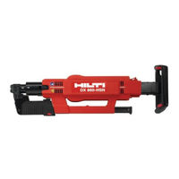 Hilti DX 860-HSN Mode D'emploi