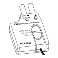 Fluke PV350 Mode D'emploi