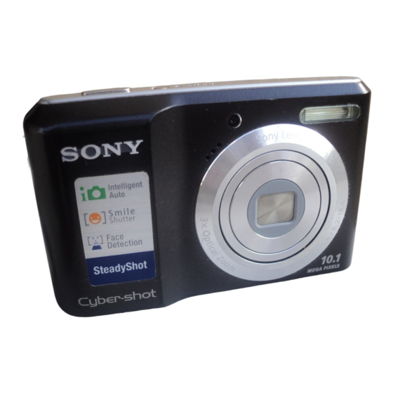 Sony Cyber-shot DSC-S2000 Mode D'emploi