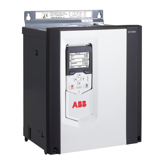 ABB DCT880-W0 Serie Manuel