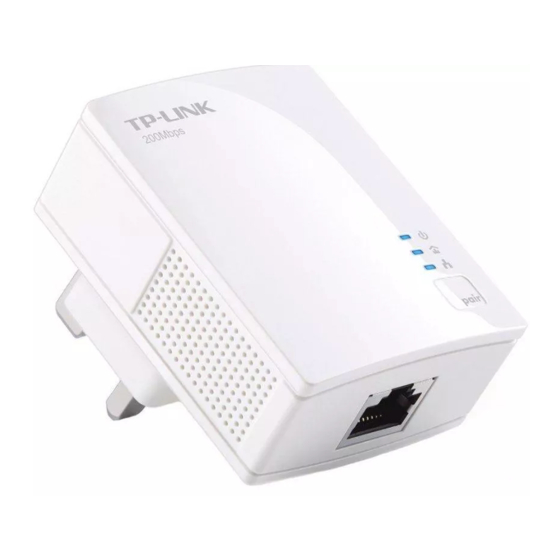 TP-Link TL-PA211 Guide D'installation Rapide