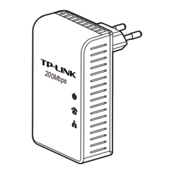 TP-Link TL-PA211 Guide D'installation Rapide