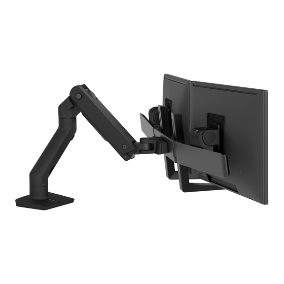 Ergotron HX Desk Dual Manuels