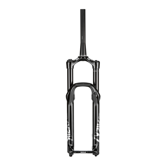 RockShox Ultimate/RC2 Guide D'installation