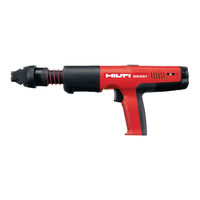 Hilti DX 351 Mode D'emploi