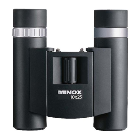 Minox BD 8x22 R Manuels