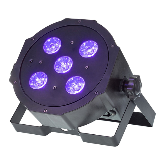 thomann fungeneration SePar Hex LED RGBAW UV IR Notice D'utilisation