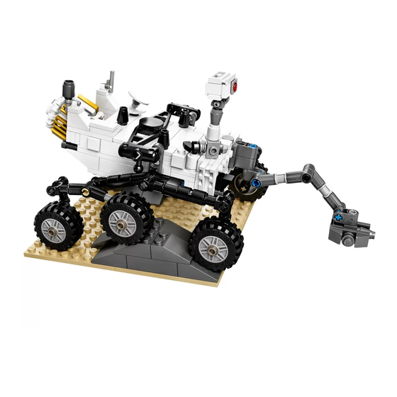 LEGO NASA Mars Science Laboratory Curiosity Rover Instructions De Montage