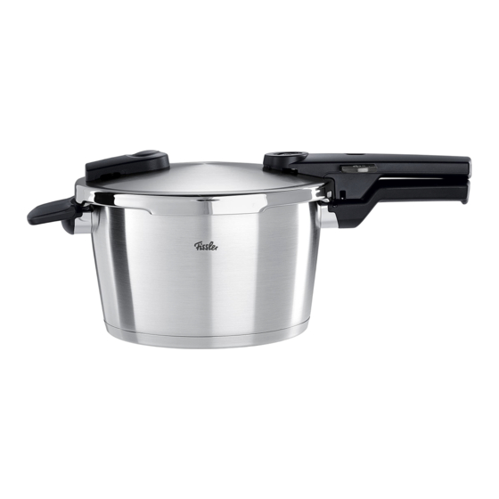 Fissler vitaquick Mode D'emploi