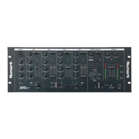 Numark 200 FX mkII PROFESSIONAL 19 MIXER Manuel D'utilisation Du Propriétaire