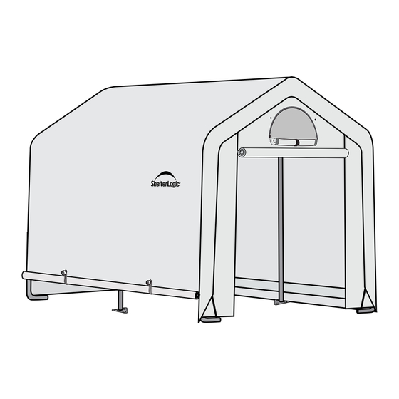 ShelterLogic GrowIT Greenhouse-in-a-Box 6x8x6.6 Instructions De Montage