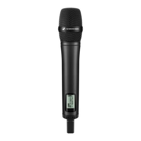 Sennheiser SKM 500 Notice D'emploi