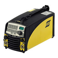 Esab Caddy Tig 1500i Manuel D'instructions