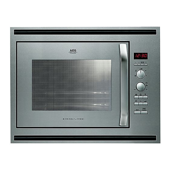 AEG Electrolux MCC 4060 EM Notice D'utilisation