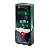 Bosch PLR 50 C Notice Originale