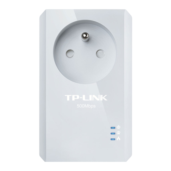 TP-Link TL-PA4015P Guide D'installation Rapide