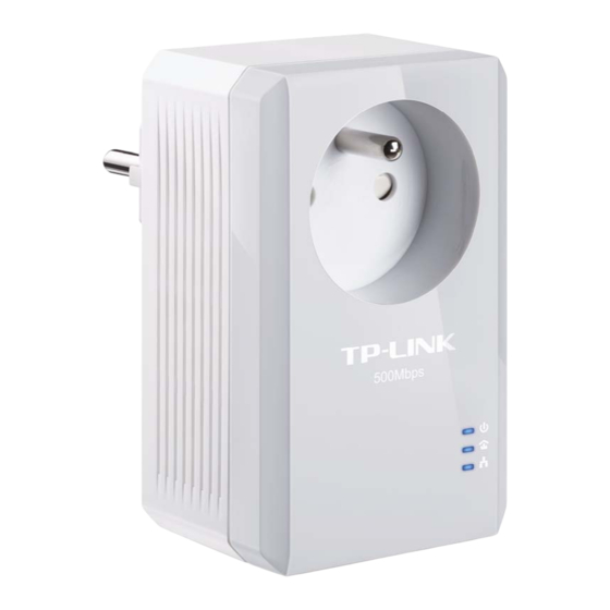 TP-Link TL-PA4015P Manuel D'utilisation