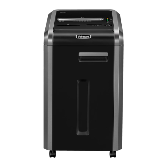 Fellowes C-225Ci Mode D'emploi