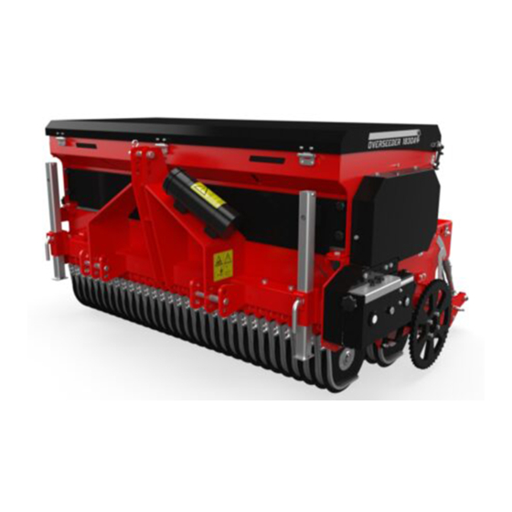 Redexim Overseeder 1430 Mode D'emploi