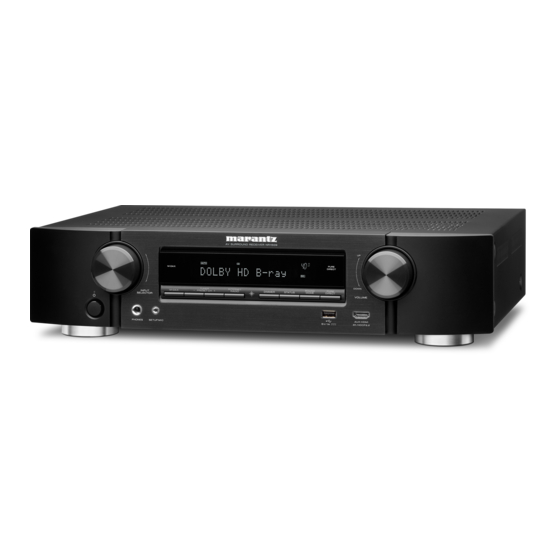 Marantz NR1509 Manuel De L'utilisateur