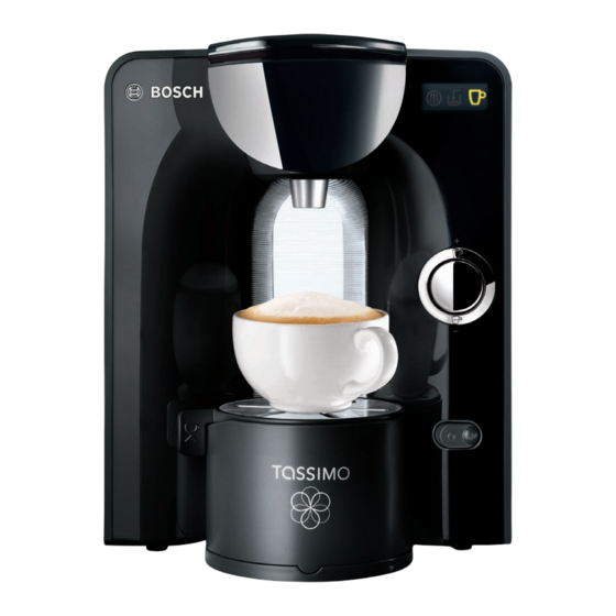 Bosch TASSIMO TAS 55 Serie Mode D'emploi