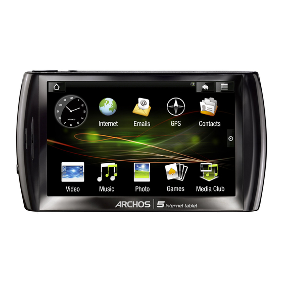 Archos 5 Foire Aux Questions