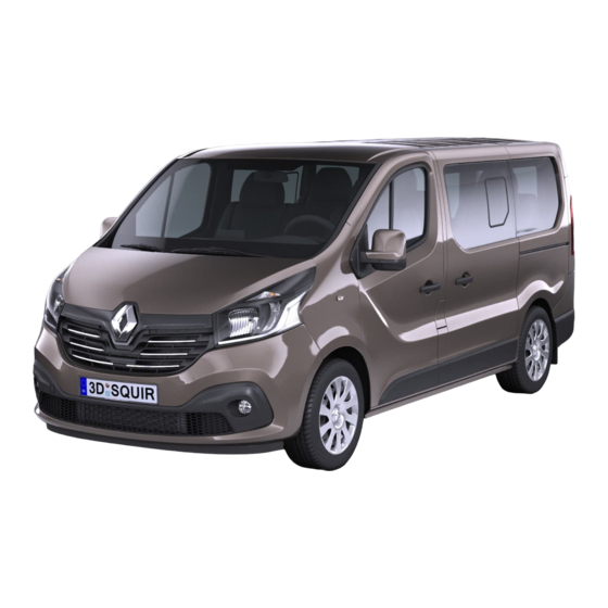 Renault Trafic 2018 Manuels