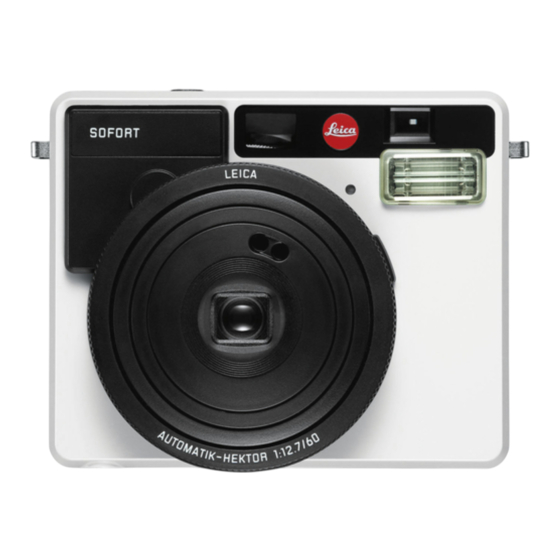 Leica SOFORT Mode D'emploi