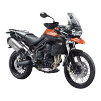 Triumph Tiger 800 Mode D'emploi