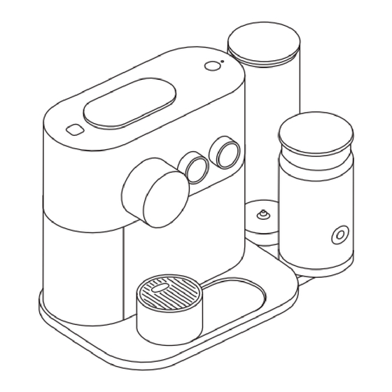 Nespresso magimix EXPERT&MILK Guide De L'utilisation Rapide