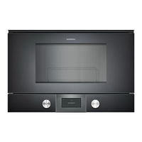 Gaggenau BMP224 Manuel D'utilisation Et Notice D'installation