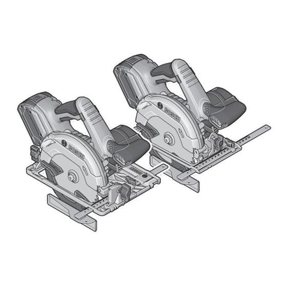 Bosch Professional GKS 18V-57 G Notice Originale