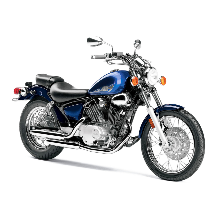 Yamaha Drag Star XVS250 Manuel Du Propriétaire