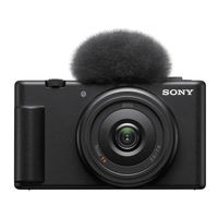 Sony ZV-1F Mode D'emploi