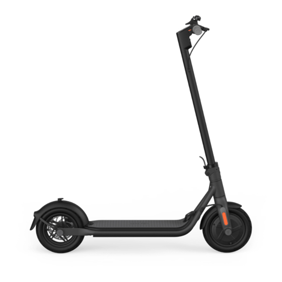 Segway Ninebot KickScooter F25 Manuel De Produit