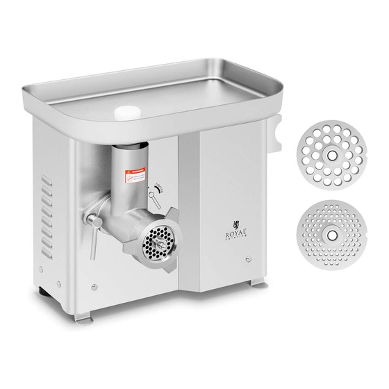 Royal Catering RCFW-150PRO Manuel D'utilisation