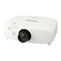 Panasonic PT-EW540 Manuel D'utilisation