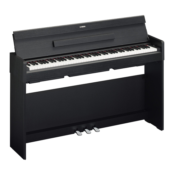 Yamaha ARIUS YDP-S34 Mode D'emploi