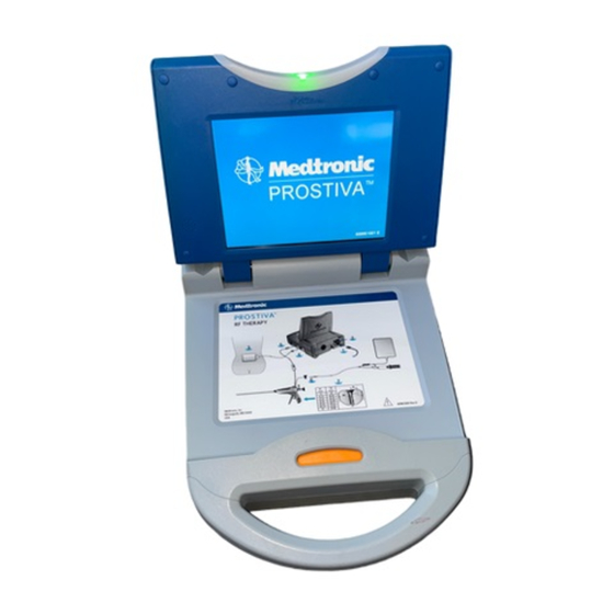 Medtronic Prostiva RF 8930 Manuels