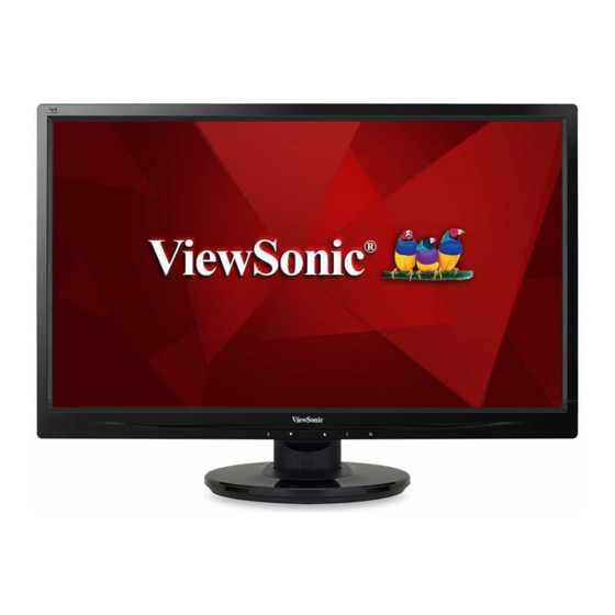 ViewSonic VA2246-LED Guide De L'utilisateur