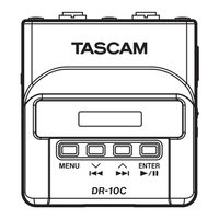 Tascam DR-10C Mode D'emploi