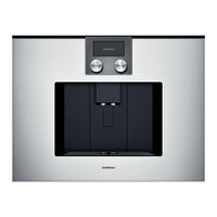 Gaggenau CMP 250 Notice D'utilisation