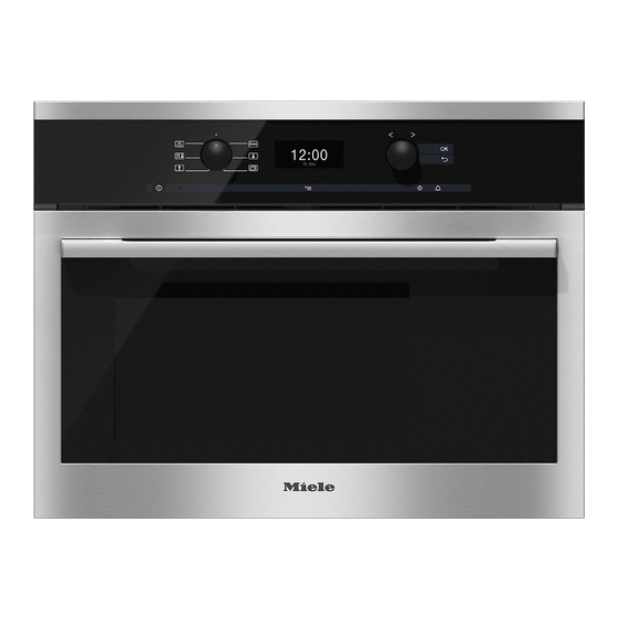 Miele DGC 6300 Mode D'emploi Et Instructions De Montage