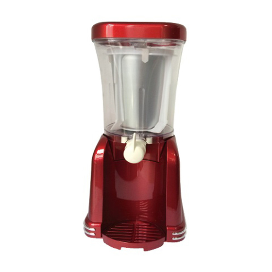 Ambiano Slushy-Maker 95458 Mode D'emploi