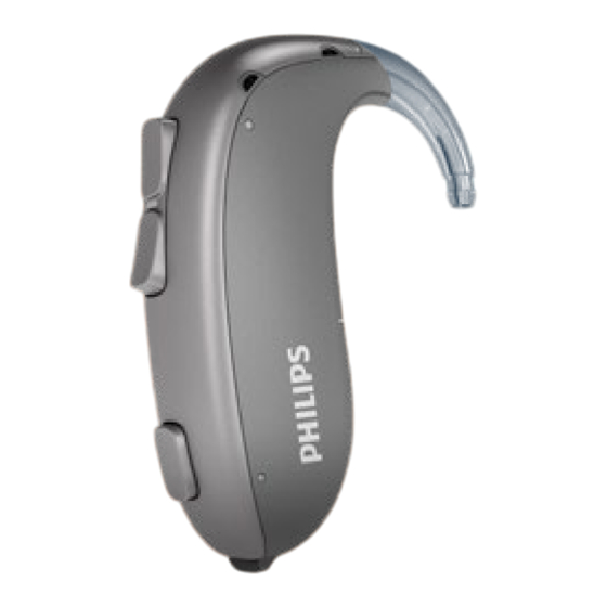 Philips HearLink BTE SP Guide D'utilisation