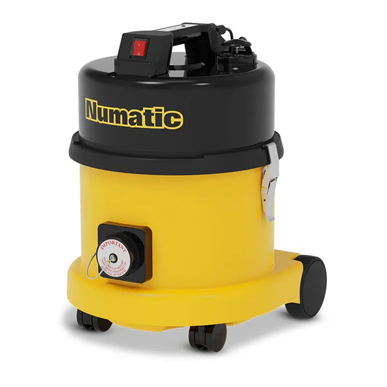 Numatic HZ 370-2 Manuel D'utilisation D'origine