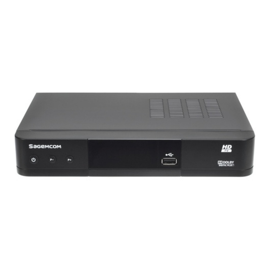 SAGEMCOM DT82HD Livret Utilisateur