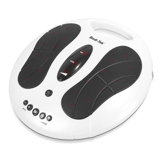 Bodi-Tek Circulation Plus Active Guide D'utilisation