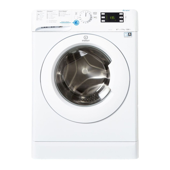 Indesit XWE 91283 Mode D'emploi
